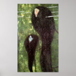 Klimt ~ Mermaids Poster