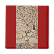 Klimt - Plant templates Stocletfries magnets