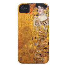 Klimt Portrait of Adele Bloch-Bauer I iPhone case Case-Mate iPhone 4 Cases