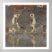 Klimt - Schloss Kammer am Attersee Posters