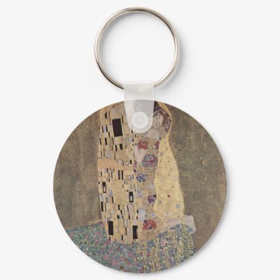 Klimt - The Kiss Key Chains by MyOtherPlanet