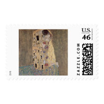 Klimt - The Kiss postage by MyOtherPlanet Klimt - The Kiss postage