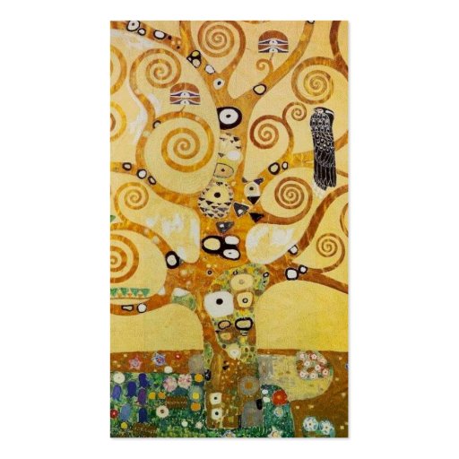 Klimt Tree of Life Business Card