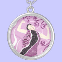 klimt vision necklaces