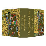 Klimt's Fulfillment (The Embrace) Wedding Album Binders