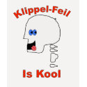 Klippel Feil is Kool t-shirts