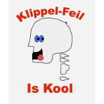 Klippel Feil is Kool t-shirts