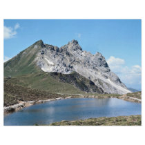 Klosters, lake near Gotsshnagrat, Casanna, Britain Full Color Flyer