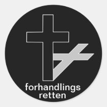 KLovn - Den Fri Forhandlingsret er Død stickers