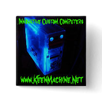 KM Exclusive Custom Button BLUE!! by KeenMachinePCs KM Exclusive Custom Button BLUE!!