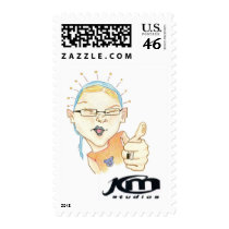 Km Studios logo stamp