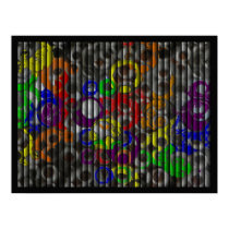 kmf rainbow design posters