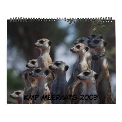KMP Meerkats - Calendar 2009 by fkmp_store
