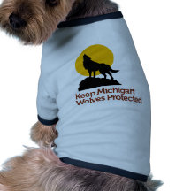 KMWP Ringer T for dogs Doggie Tee Shirt