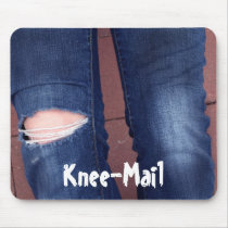 Knee-Mail mousepad