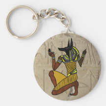 Kneeling Anubis Keychain