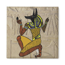 Kneeling Anubis Magnet
