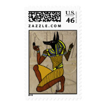 Kneeling Anubis Postage Stamps
