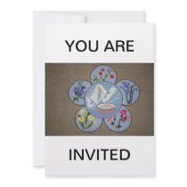 Kneeling Mat You Are Invited Invitation