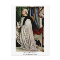 Kneeling Piccolomini By Bernardino Di Betto Postcard