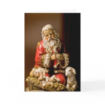 Kneeling Santa Cards