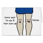 Knees Greeting Card