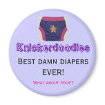 Knickerdoodie Cloth Diapers magnets