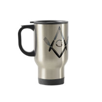 Knife and Fork Mug with Important Masonic Dates