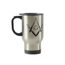 Knife and Fork Mug with Masonic Dates