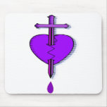 knife.brokernheart mouse pads
