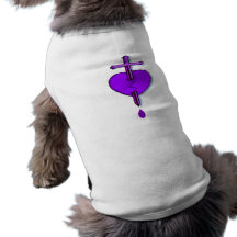 knife.brokernheart pet shirt
