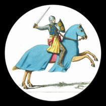 knight and horse stickers
