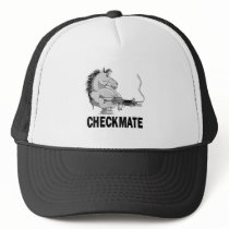 Knight (chess) trucker hats