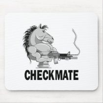 Knight (chess) mouse pad