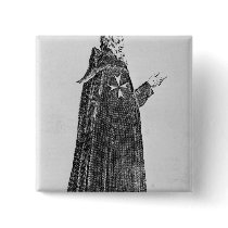 Knight Hospitaller in the original habit Button