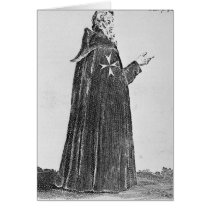 Knight Hospitaller in the original habit Cards