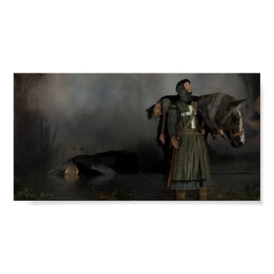 Knight Hospitaller Print by EMS_Arts