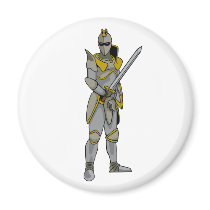 Knight in Armour magnets