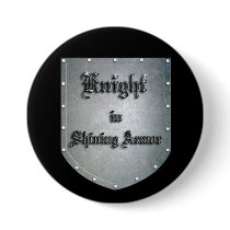Knight in Shining Armor Pins