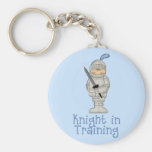 Knight in Training Keychains