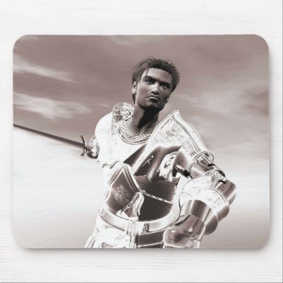 Knight Mousepad by jasonmit