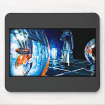 Knight Moves Mouse Pads