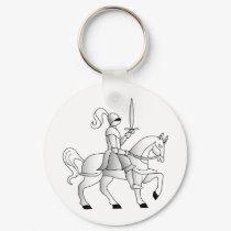 Knight On Horseback keychains by White_Wedding Knight On Horseback keychains
