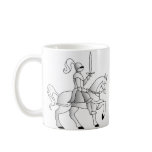 Knight On Horseback Coffee Mug