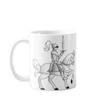 Knight On Horseback Coffee Mug