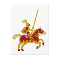 Knight On Horseback postcards by alternateworlds Knight On Horseback postcards