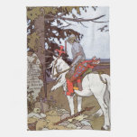 Knight on White Horse Kitchen Towels Knight on White Horse Kitchen Towels