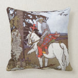 Knight on White Horse Pillow Knight on White Horse Pillow