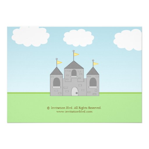 Knight Party Invitation