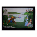 Knight Salutes Ladies All-Occasion Card by dkpalmer Knight Salutes Ladies All-Occasion Card